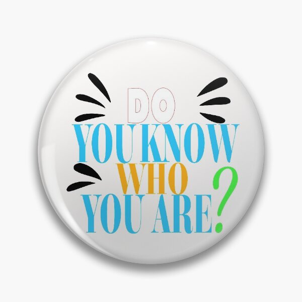 Item preview, Copy of DO YOU KNOW WHO ARE designed and sold by AMZIL-ZA.