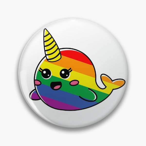 Artikelvorschau, Netter Regenbogenstolz Narwal entworfen und verkauft von GeekishlyArt.