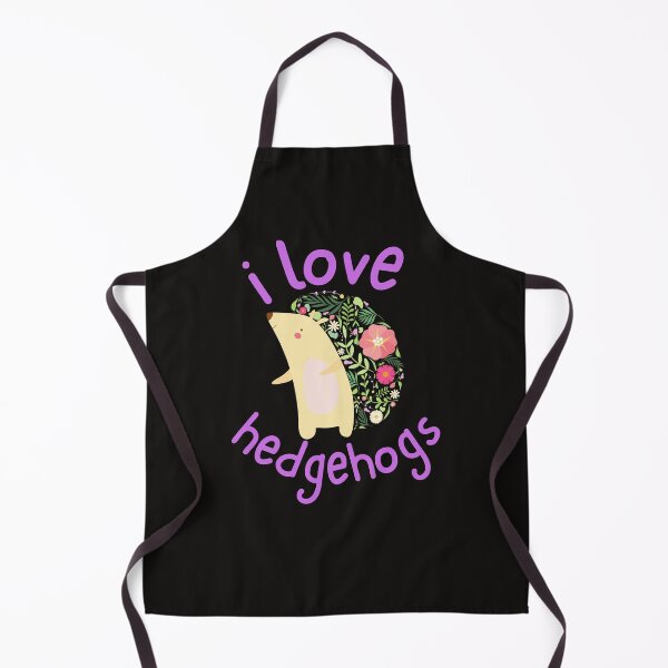 Artikelvorschau, Ich liebe Igel Blumen süßes buntes Design entworfen und verkauft von EarthArtDesigns.