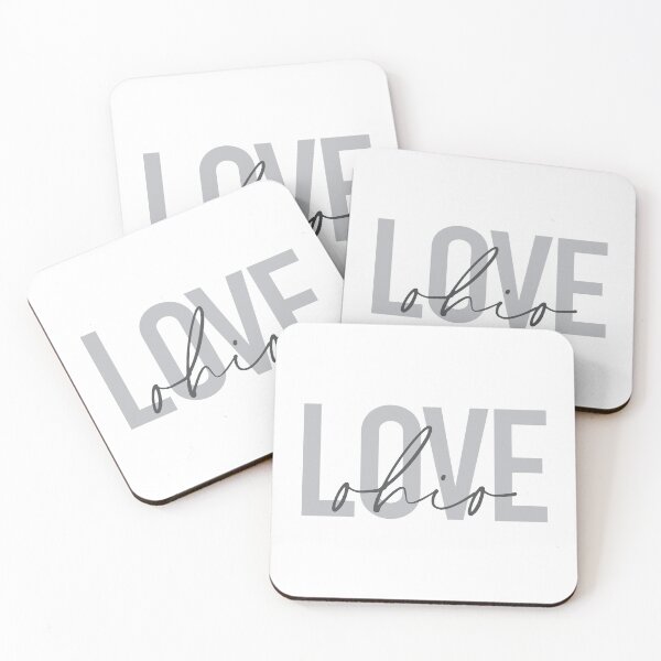 Item preview, Modern, simple, urban cool, trendy typographic design of Love Ohio designed and sold by theendup.