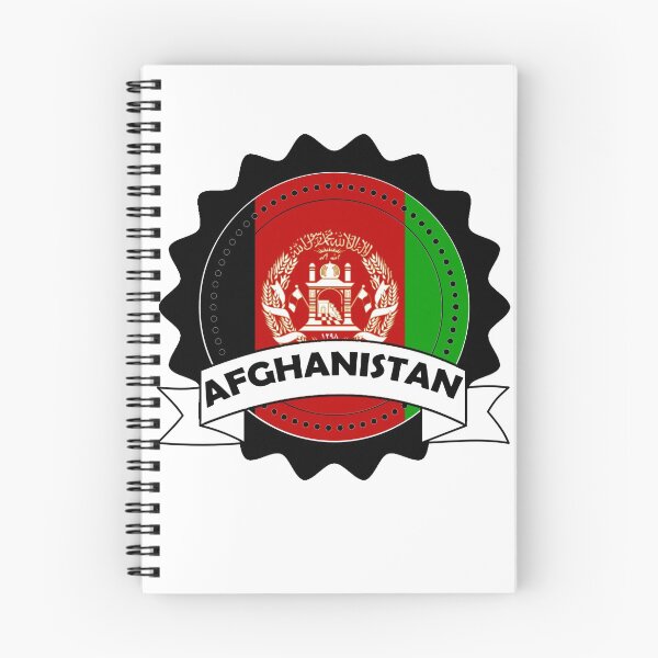 Item preview, Afghanistan Emblem-Badge-Flag designed and sold by Gina-Driada.