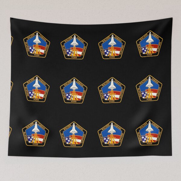 Item preview, STS-53 Patch Insignia NASA Retro Style Vintage Emblem designed and sold by kawrdesigns.