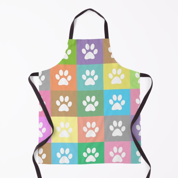 Item preview, Colorful paw prints designed and sold by perlphoto.
