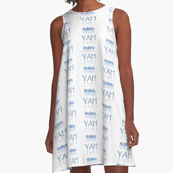 HalleluYAH A-Linien Kleid