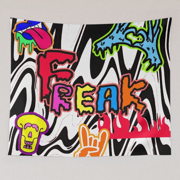 Item preview, Freak sticker designed and sold by Pahagh19.