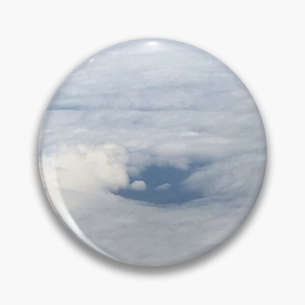 Item preview, Cielo con nubes y un agujero en las nubes cielo azul y blanco designed and sold by LeBreab.