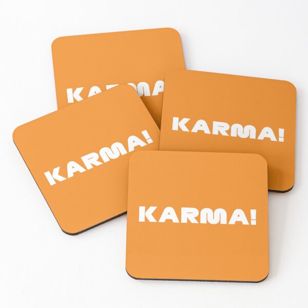 Item preview, Karma! - Funny ALO. Radio (Orange BG) designed and sold by FilipeFerreira.