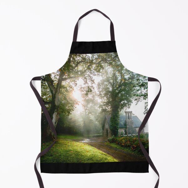 Item preview, At sunrise, the sun’s rays reach the forest’s mysterious Irish ancient stone hut designed and sold by AlbertMi.