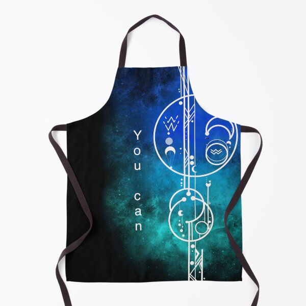 Item preview, color aquarius sign minimalistic space tattoo designed and sold by Darikdark.
