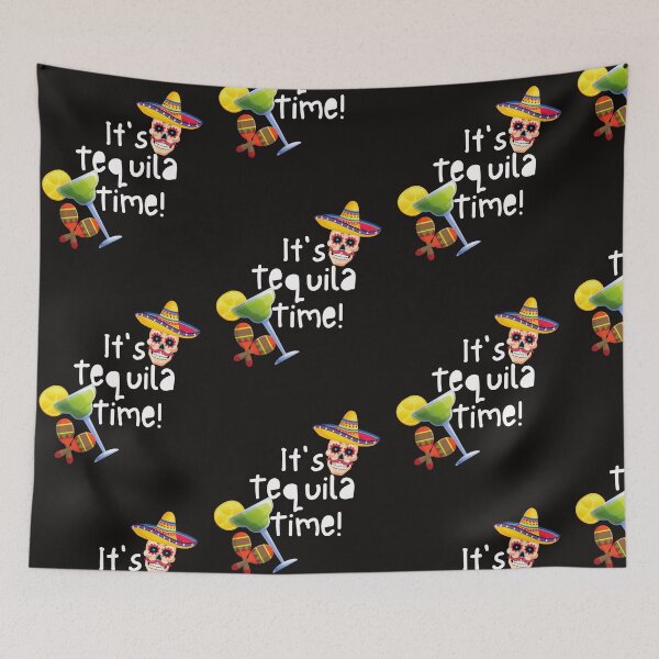 Item preview, It's Tequila Time Cinco De Mayo Colorful Design designed and sold by EarthArtDesigns.