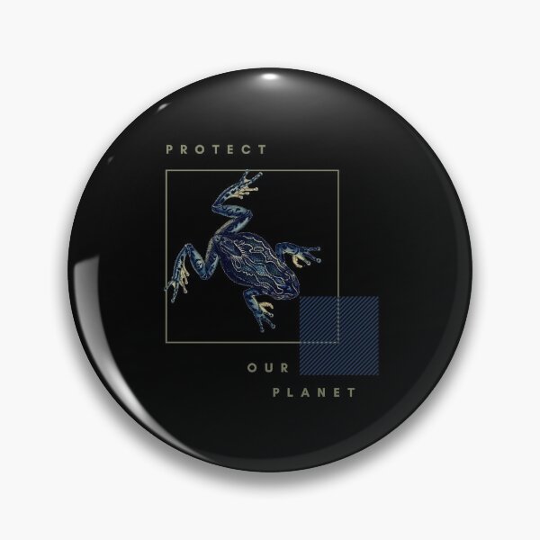 Artikelvorschau, Frosch Planet schützen entworfen und verkauft von Birdhead.
