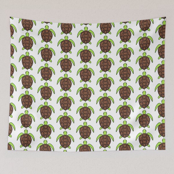 Item preview, Super Adorable And Cute Green Turtle designed and sold by Barolina.