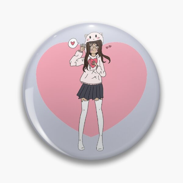 Item preview, Asian Love Heart Anime Girl designed and sold by STUDIO-72.