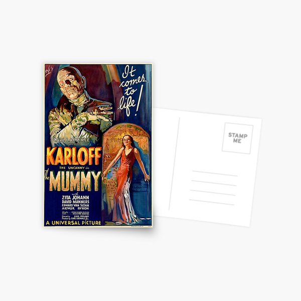 The Mummy Postcard
