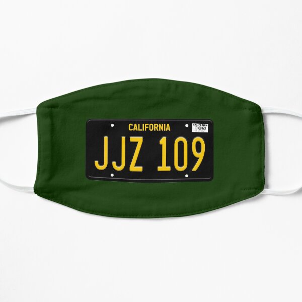 Bullitt Mustang Licence Plate Flat Mask