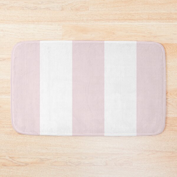 Item preview, Large PALE PINK and WHITE Vertical STRIPES designed and sold by RachelMacht.