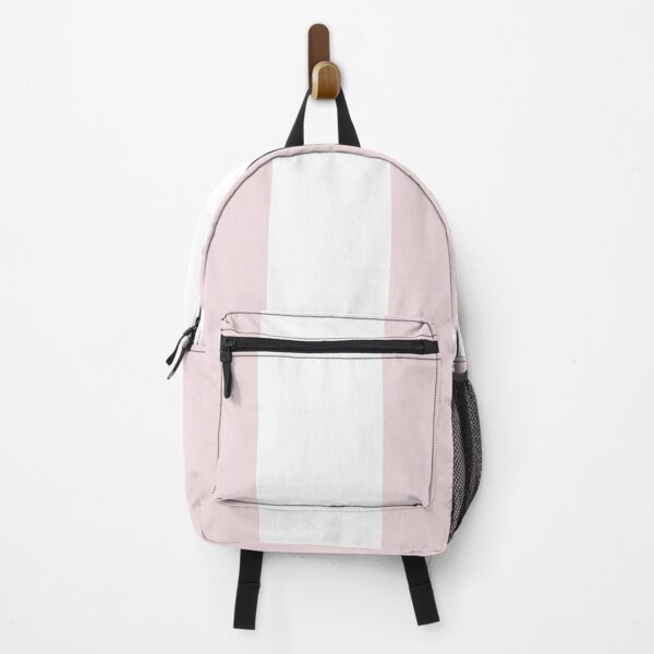 Item preview, Large PALE PINK and WHITE Vertical STRIPES designed and sold by RachelMacht.