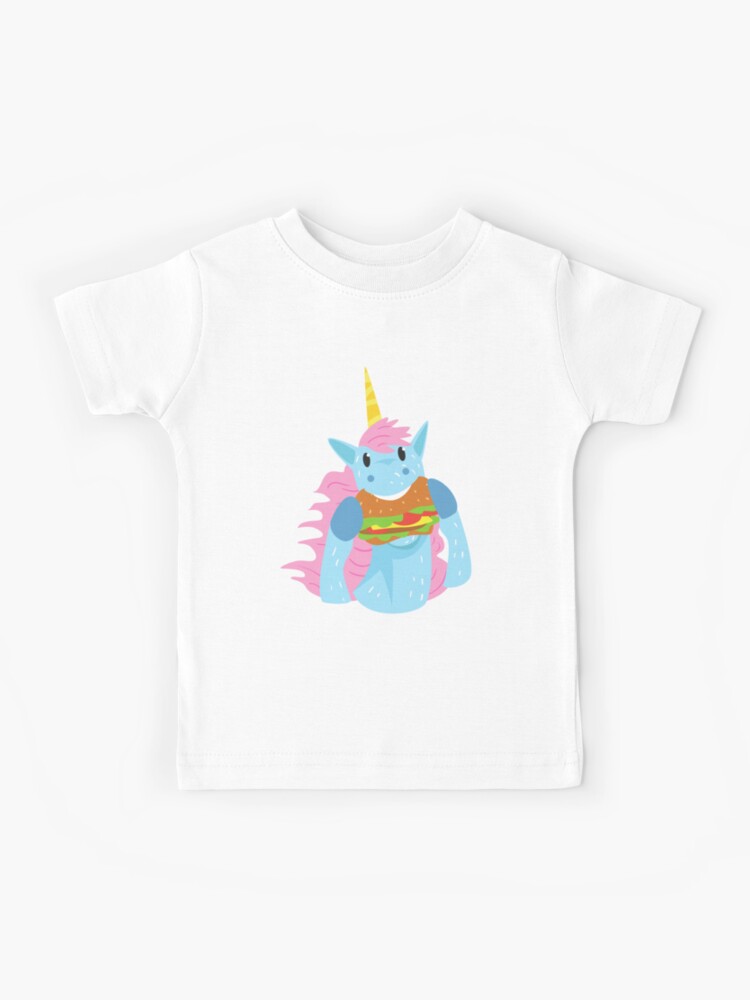Unicorn Designed T-shirt for Little Girls - Kid Loves Toys