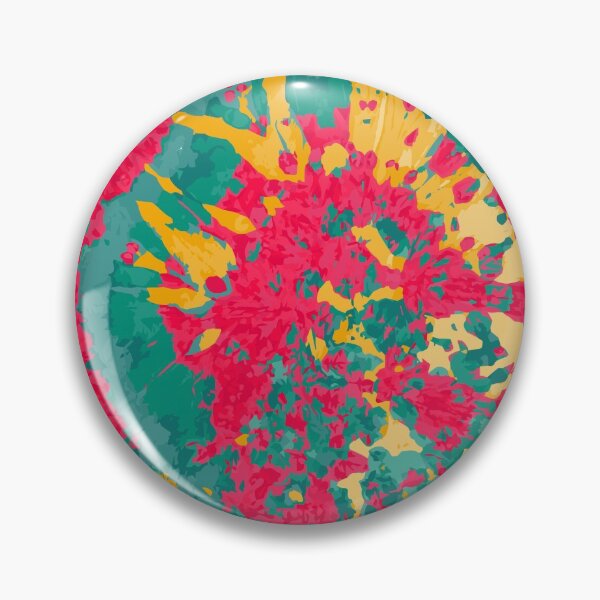 Item preview, Beautiful Red, yellow & green rainbow tie dye print designed and sold by RSDigitalPrintDesign.