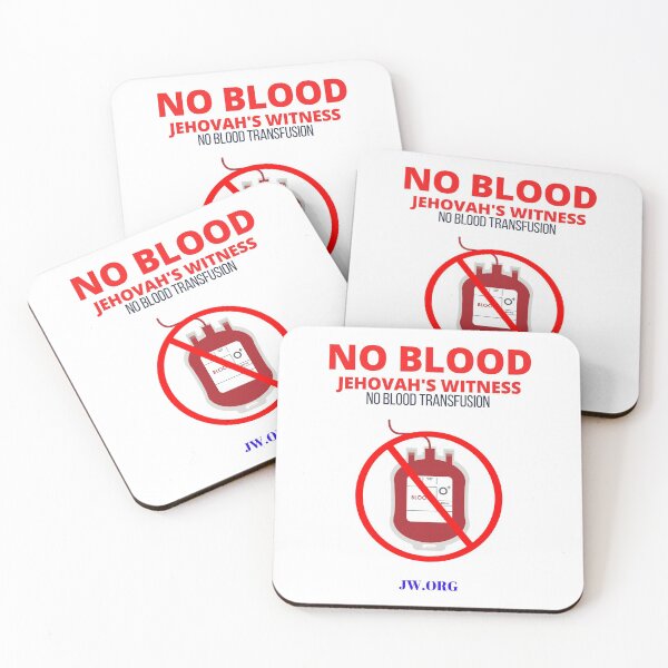 Item preview, no blood jw designed and sold by kuvastudio.