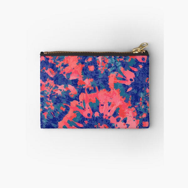 Item preview, Red & Blue colorful tie dye print designed and sold by RSDigitalPrintDesign.
