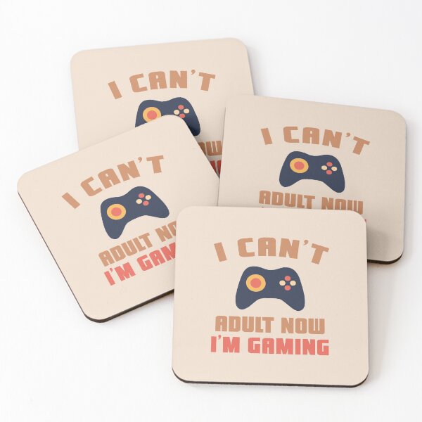 Item preview, I can't adult now. I'm gaming.  designed and sold by TheaDesign.