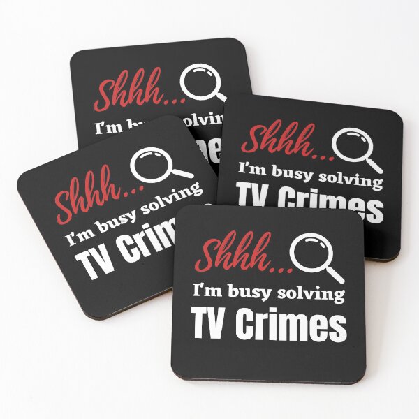 Item preview, Shhh... I'm busy Solving Crimes designed and sold by Comfy Creations.