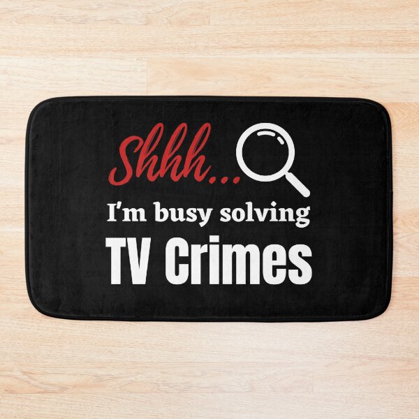 Item preview, Shhh... I'm busy Solving Crimes designed and sold by Comfy Creations.