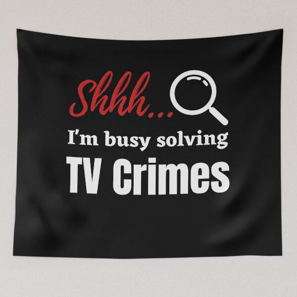 Item preview, Shhh... I'm busy Solving Crimes designed and sold by Comfy Creations.