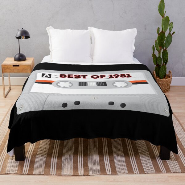 Item preview, Vintage Cassette Tape Best Of 1981 40th Birthday Gift designed and sold by ZenCloak.