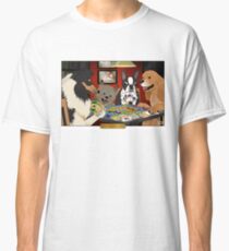 Dogs Playing Settlers of Catan Classic T-Shirt