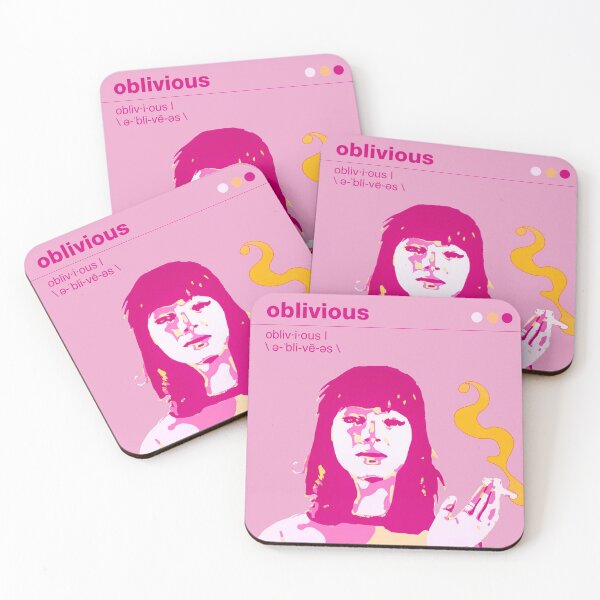 Item preview, OBLIVIOUS  (from the Definitions in Pop series) designed and sold by Inside Our Heads Shop.