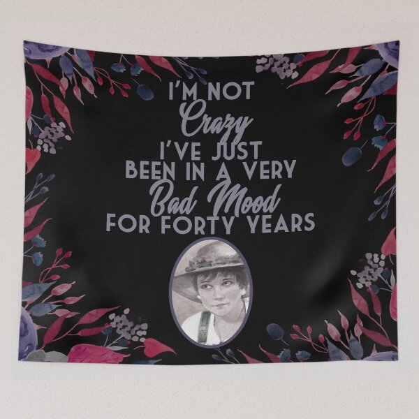 Item preview, Steel Magnolias Movie Ousier Boudreaux Bad Mood Quote Southern Humor Black Velvet Version designed and sold by gunsnhoney.