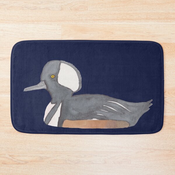 Item preview, Hooded Merganser watercolor duck art designed and sold by TheWaterBirds.