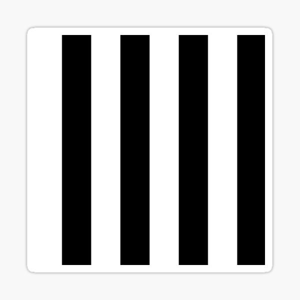 Item preview, Black and White Stripes | Vertical Large Stripes | designed and sold by SimplyStripes.