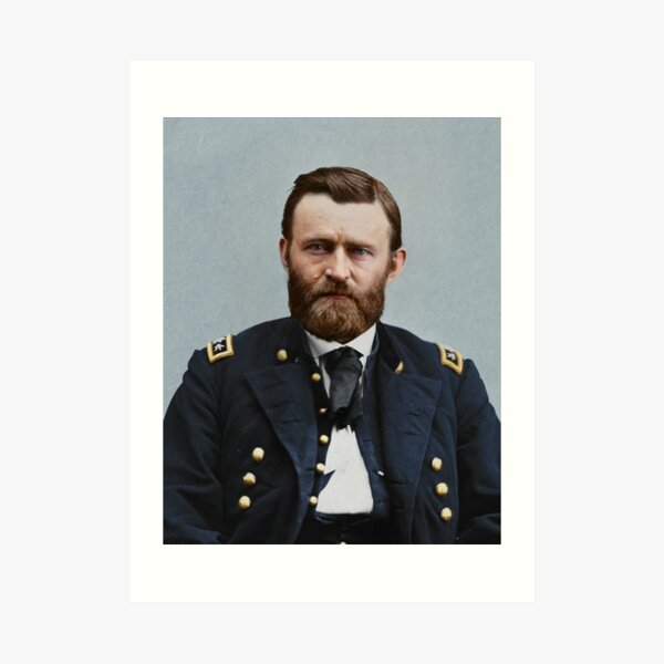 Ulysses S. Grant, 1865. Art Print