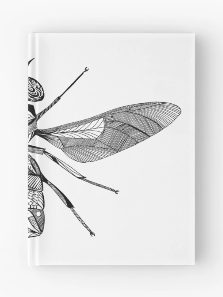Thumbnail 1 of 3, Journal, Pretty Flying Insect designed and sold by ecosimon.