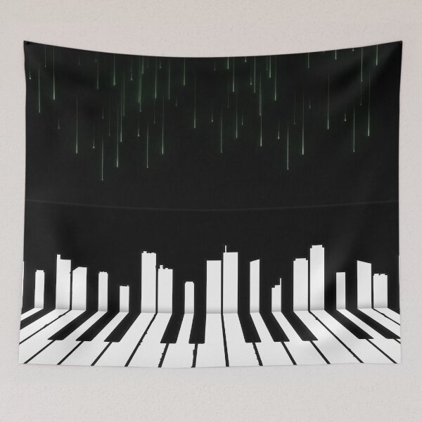 Item preview, Piano And Rain meteor drops designed and sold by roleshop.