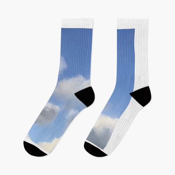 Item preview, Blue sky with big white fluffy clouds on a Summer Day designed and sold by LeBreab.