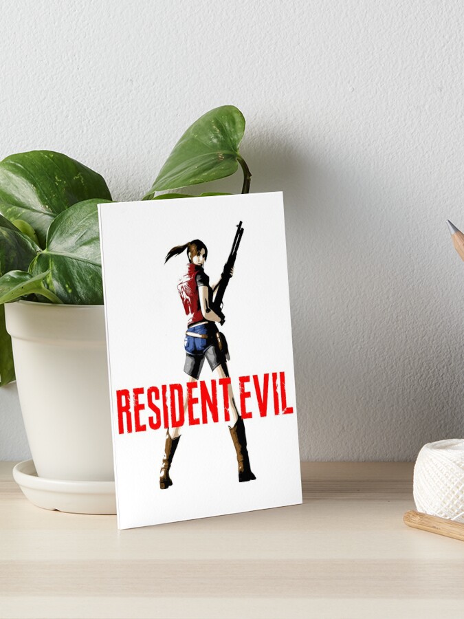 Claire Redfield Resident Evil Art Board Print for Sale by Termile