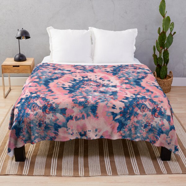 Item preview, Beautiful Soft Blue & Pink tie dye designed and sold by RSDigitalPrintDesign.