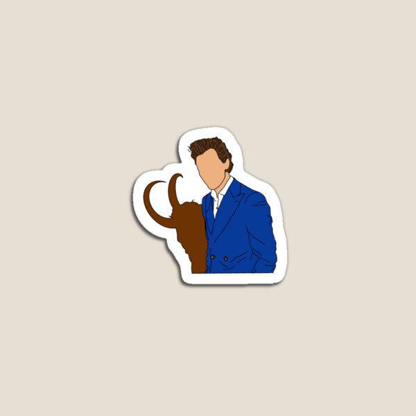 Item preview, Tom Hiddleston Empire Shadow Sticker designed and sold by Megan Dsouza.