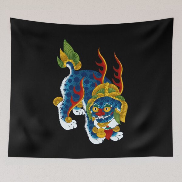 Item preview, Ancient guardian Korea foo dog Haetae designed and sold by Dandihara.