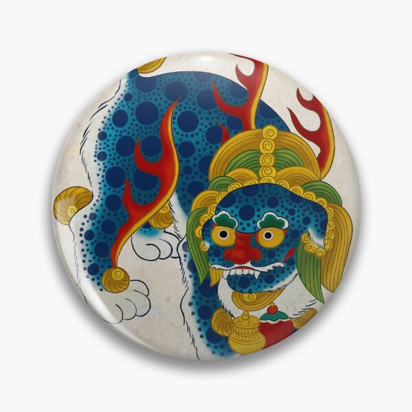 Item preview, Ancient guardian Korea foo dog Haetae designed and sold by Dandihara.