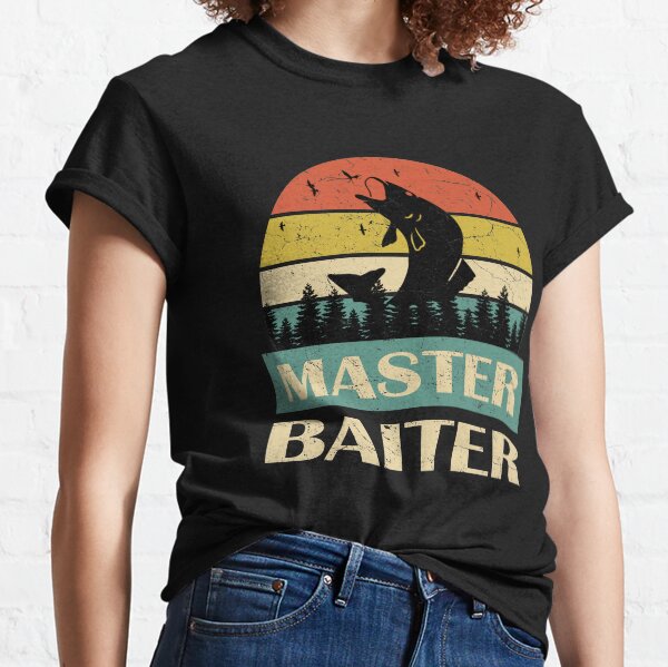 Item preview, Master Baiter Retro Vintage Sunset Funny Fishing Gift designed and sold by EvengoDesign89.
