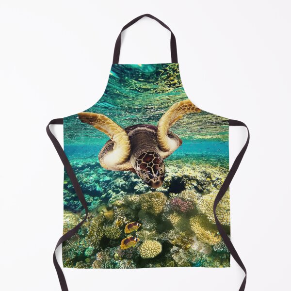 Item preview, Beautiful Colorful Turtle Underwater In Ocean Jigsaw Puzzle - Ocean Turtle designed and sold by lodarohit.