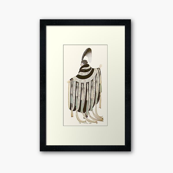 erte Framed Art Print