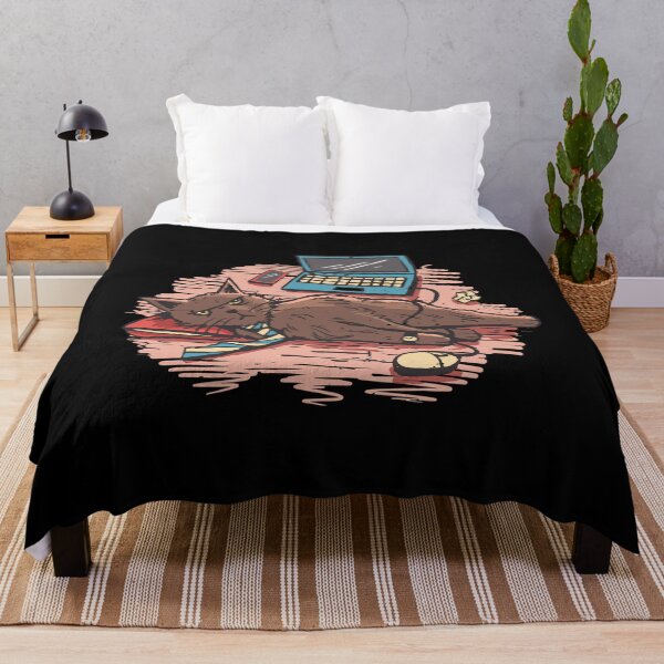 Item preview, Work From Home Cat designed and sold by Hoiho Adventure Shirts.