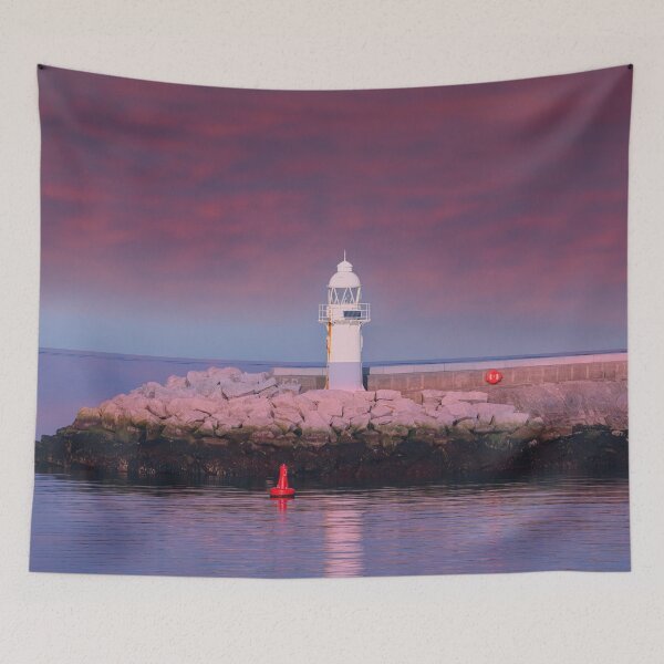 Item preview, Brixham breakwater lighthouse at sunrise designed and sold by rawshutterbug.