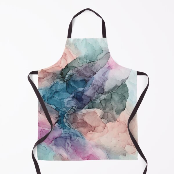 Item preview, Heavenly Pastels 2: Original Abstract Ink Painting designed and sold by Elizabeth  Karlson.